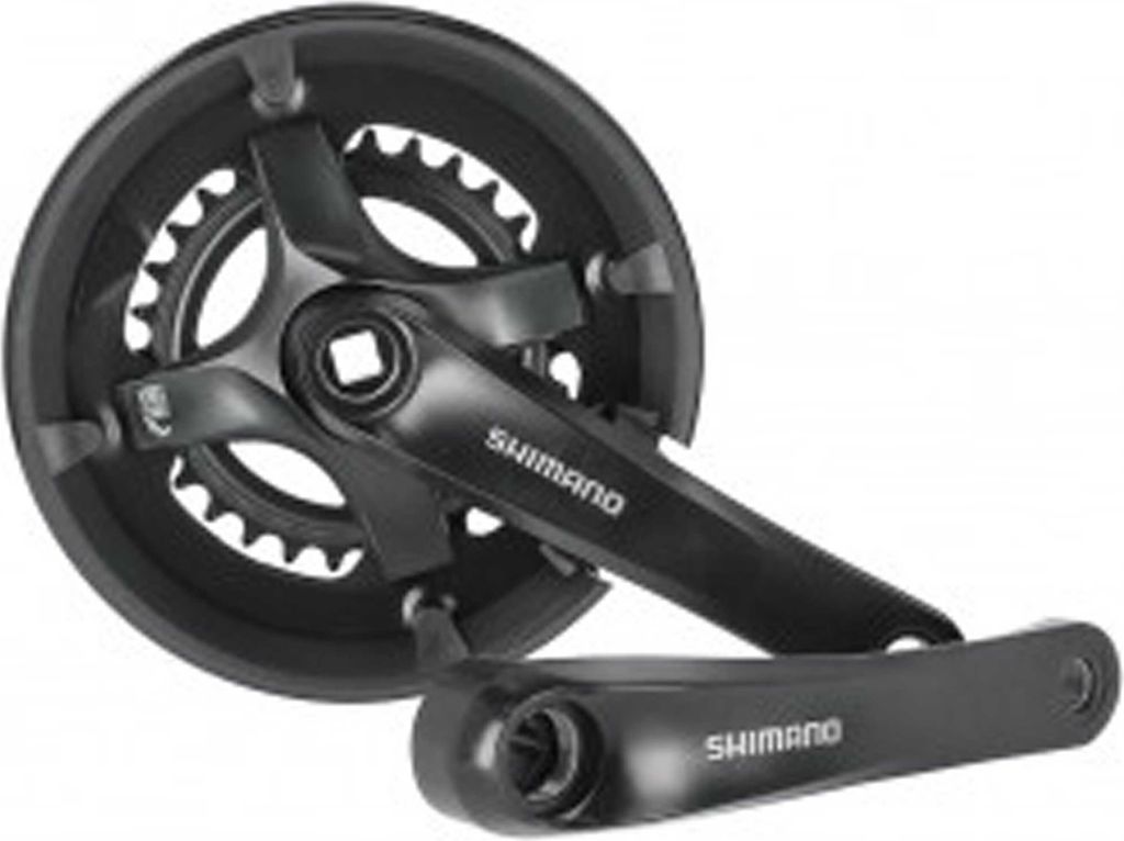 SHIMANO Kurbelgarnitur TY501 46/30 170mm FCTY501 4-kant Produktbild 