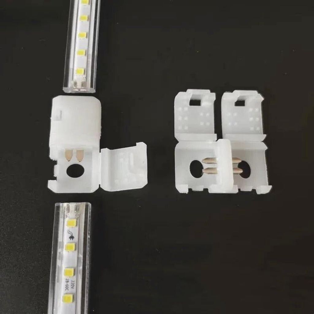 Gerader Verbinder für LED-Streifen 220V 15mm Produktbild 