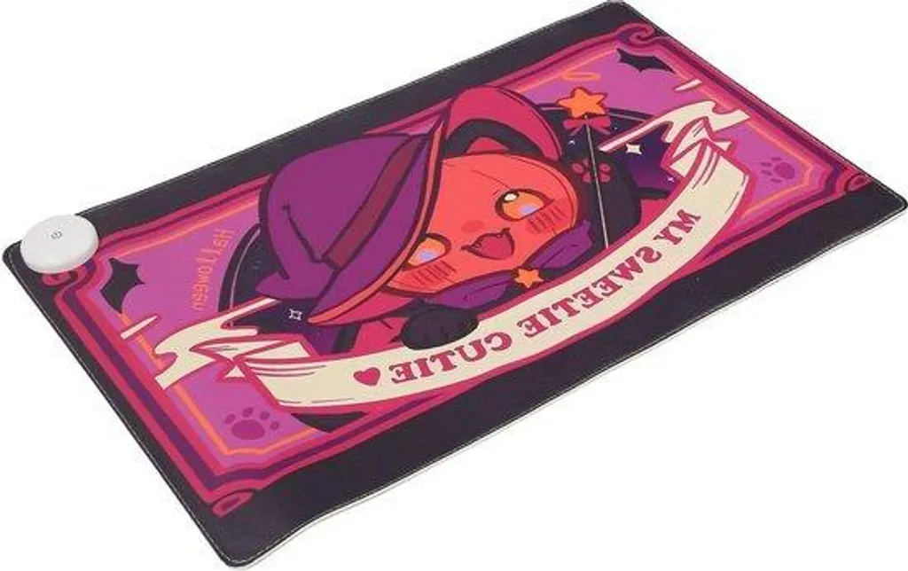 Tapis chauffant électrique en cuir PU pour bureau - Réglage 3 Niveaux