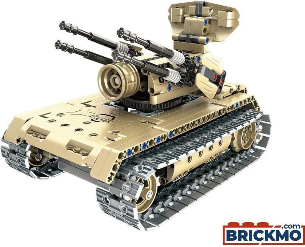 Véhicule Militaire à Construire 2-en-1 QH-8012 pour Enfant et Adulte