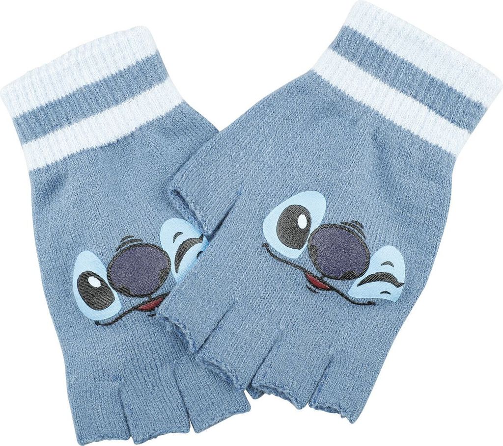 Lilo & Stitch Kurzfingerhandschuhe Uni Stitch multicolor Standard