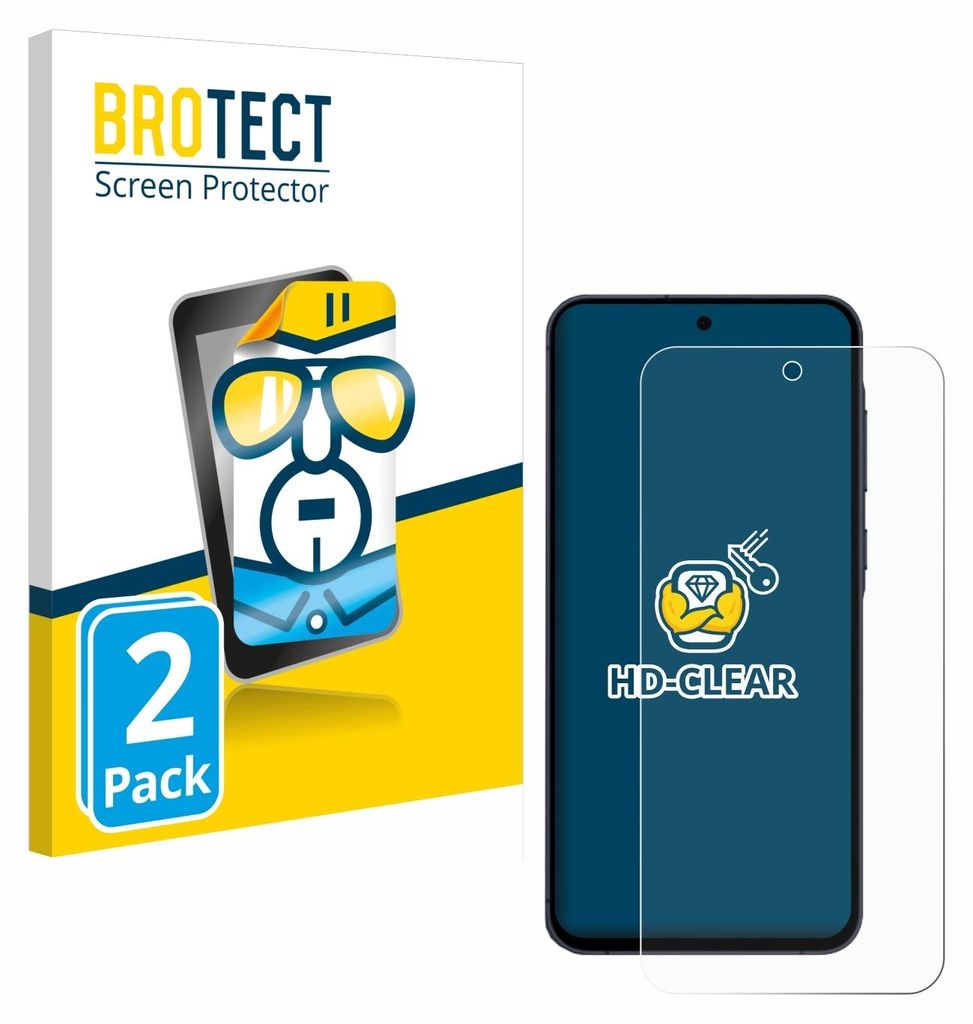 2x Für Samsung Galaxy A55 5G Schutzfolie BROTECT Produktbild 