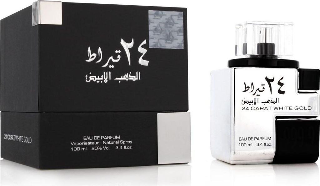 Lattafa 24 Carat White Gold Eau de Parfum Unisex 100 ml Produktbild 