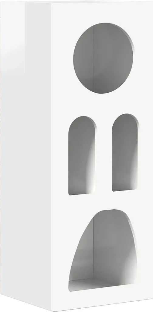 Credenza SYFAX™ bianco lucido 40 x 35 x 100,5 cm Materiale in legno
