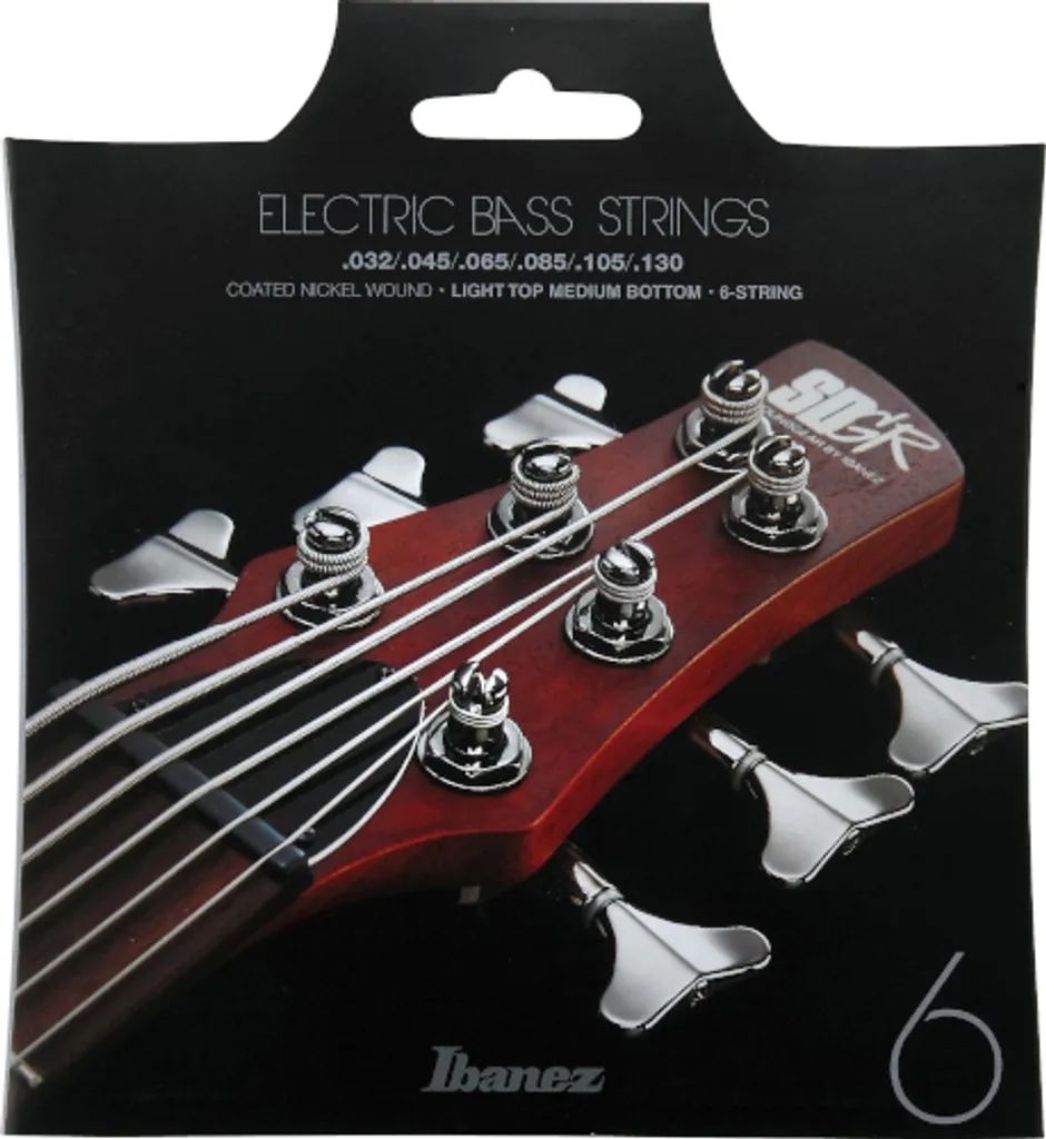 Ibanez IEBS6C 032-130 Cordes Basse pour un Confort de Jeu et Son Polyvalent