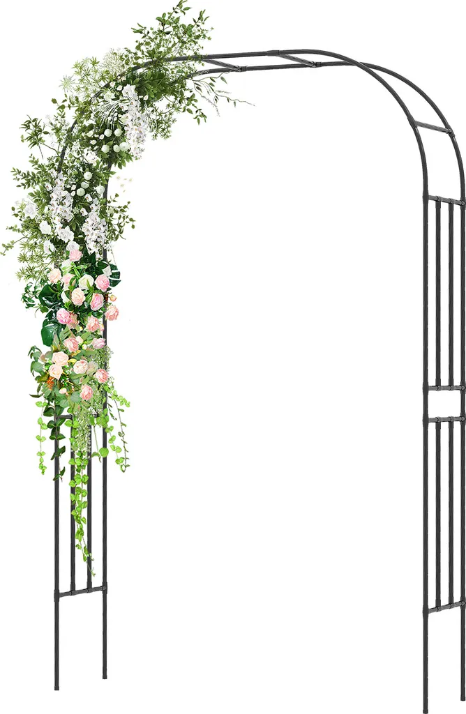 Arche de mariage romantique et support pour décoration de fête extérieure