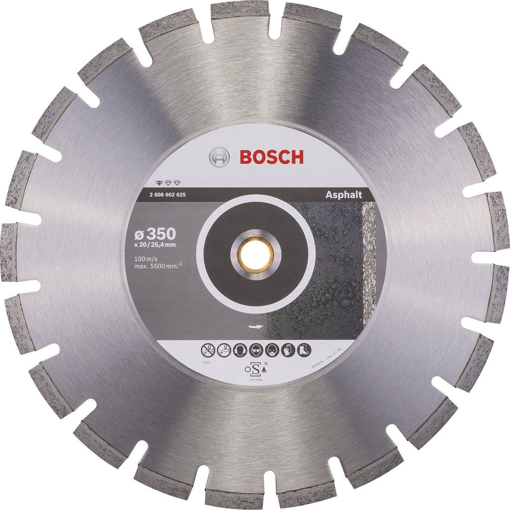 Disque à tronçonner diamanté Standard for Asphalt Bosch, Image du produit 