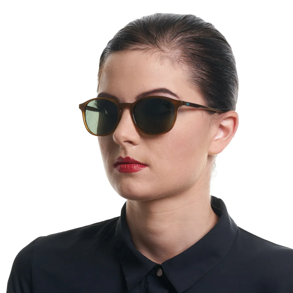 Lunettes de soleil de forme rectangulaire HH5012 C03 Helly Hansen Marron