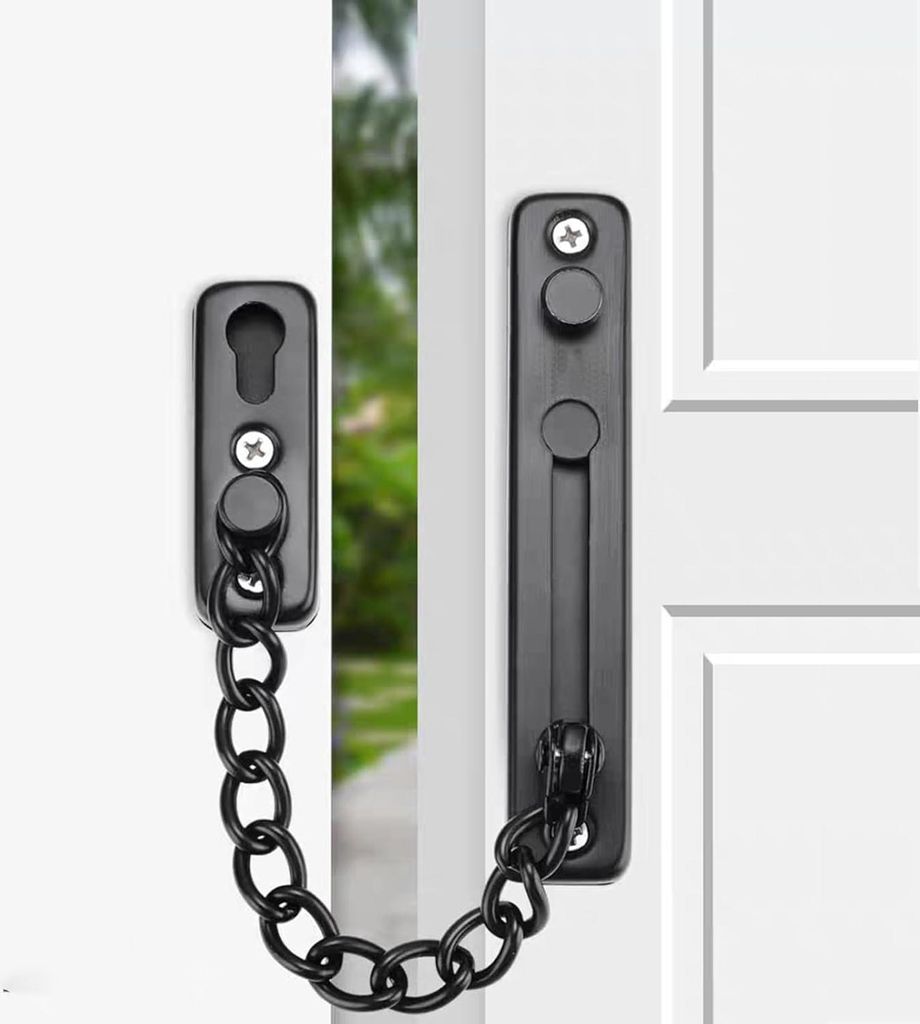 Sicherheitstürkettingschloss - Robuste Türverriegelung - Geeignet für Innentüren - Edelstahl