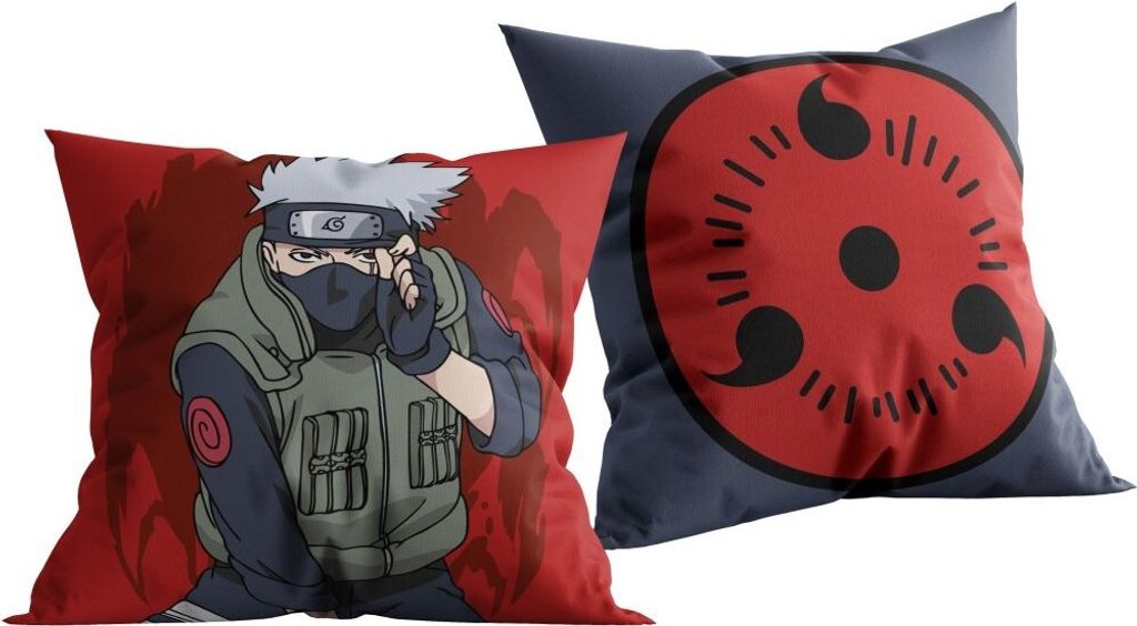 Kakashi | Naruto | 40 x 40 cm | Kinder Deko-Kissen | Produktbild 