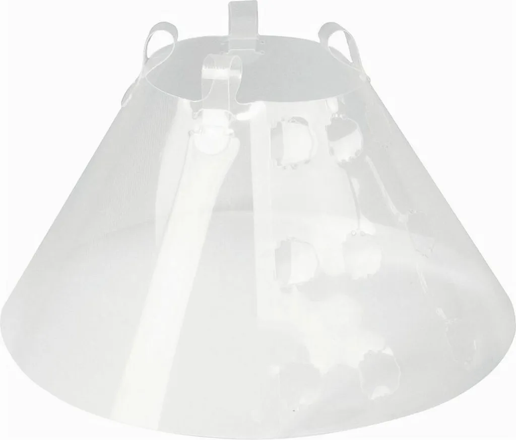 Collare per cani KVP Quick Fit Trasparente (56-66 cm)