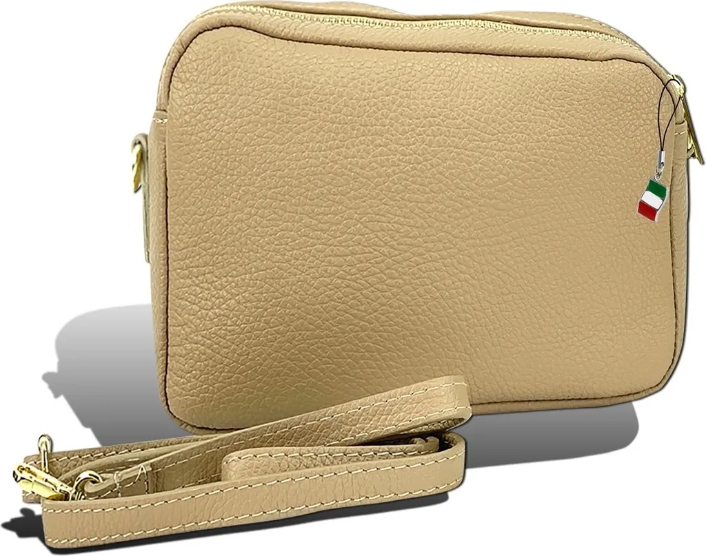 borsa Florence beige taupe in pelle D2OTF809N