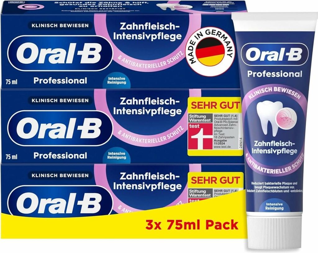 Oral-B Professional Zahnfleisch-Intensivpflege & Produktbild 