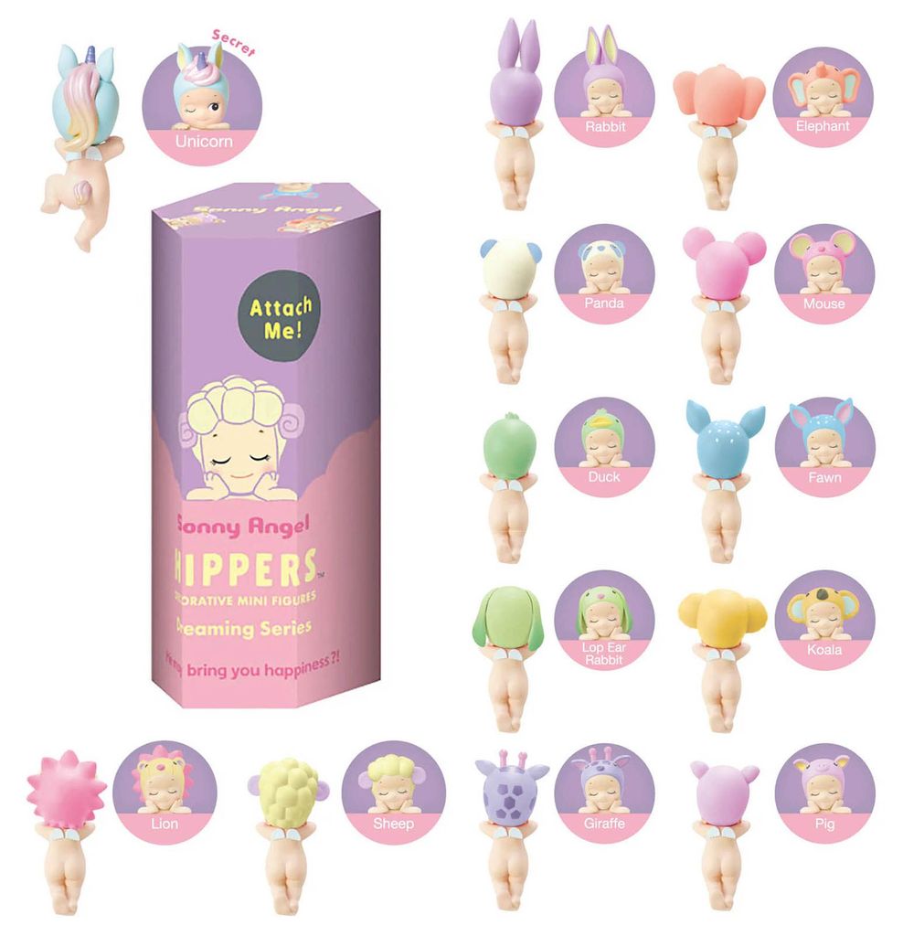 Sonny Angel Dreaming Hippers - 1 confezione a sorpresa Immagine del prodotto 