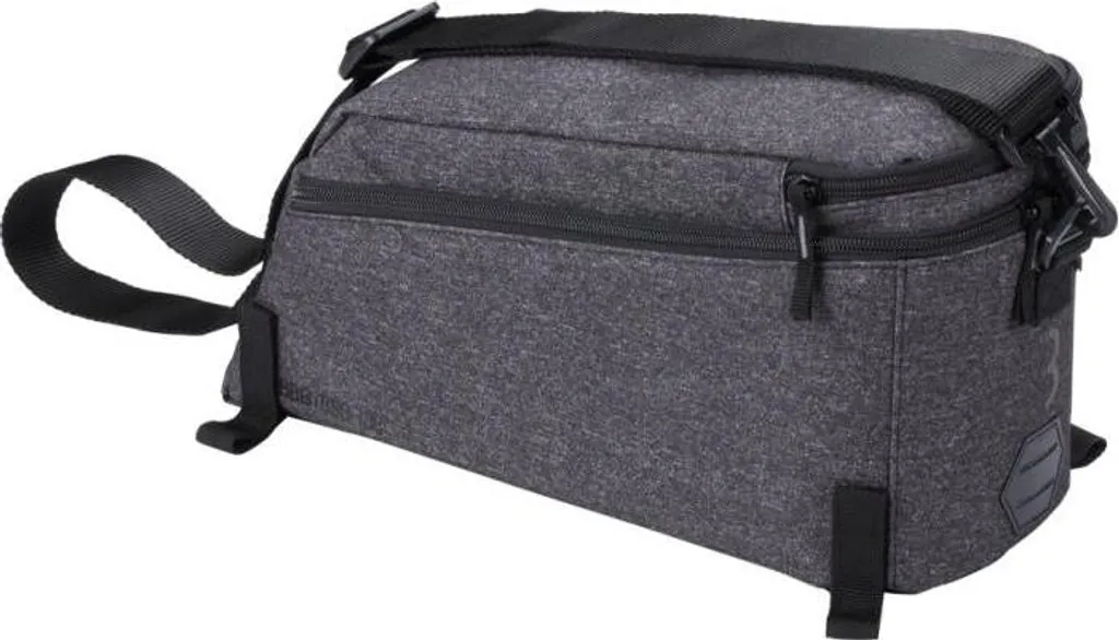 Sacoche de porte-bagages vélo BBB CarrierPack 6L compacte grise