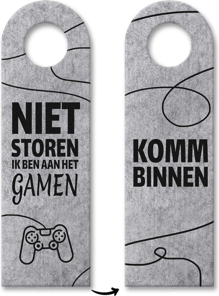 Gamer Türhänger mit Motto Do not disturb, I'm gaming