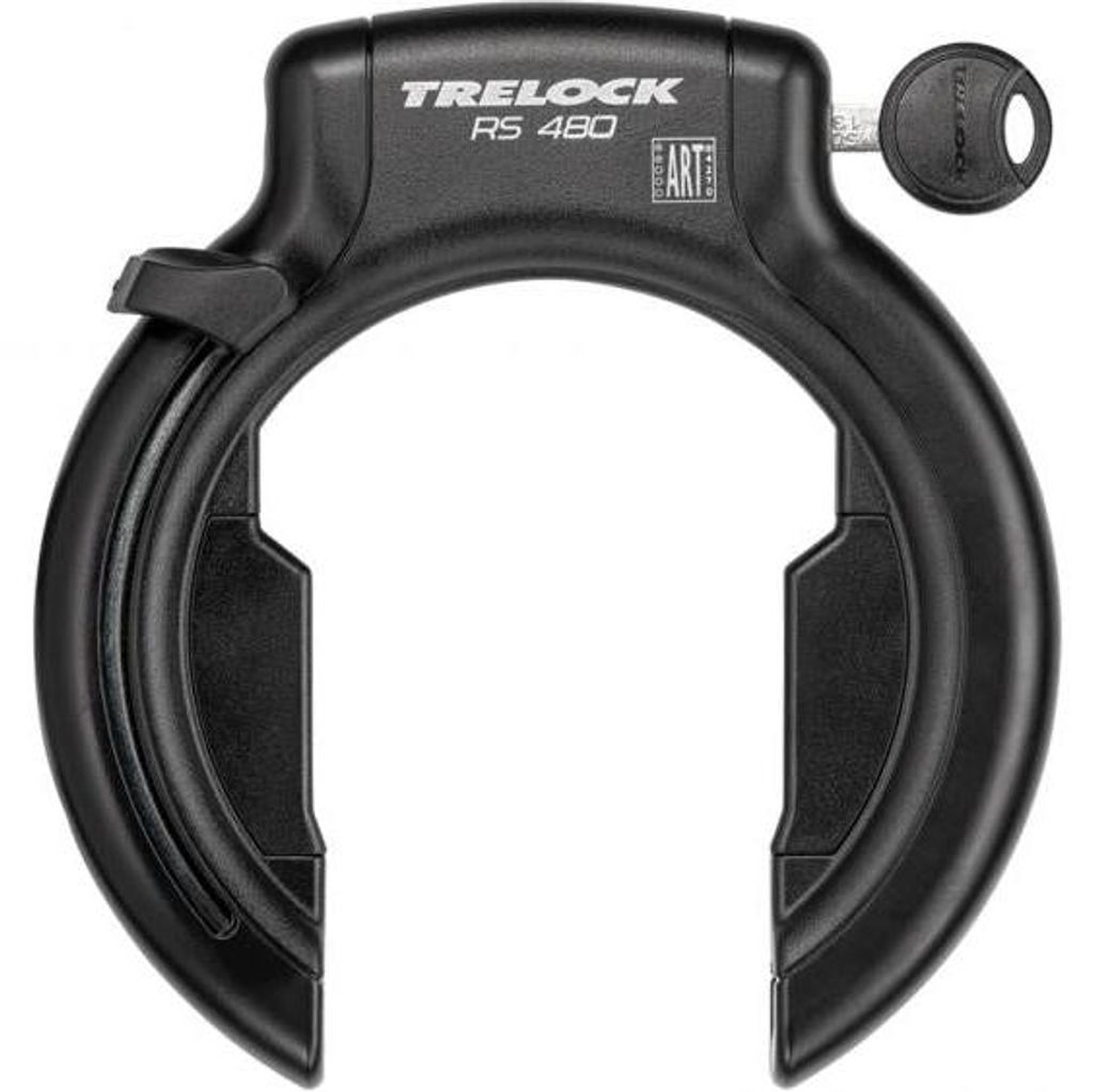TRELOCK Rahmenschloss "RS 480 XL" 75mm breiter Durchlauf Produktbild 