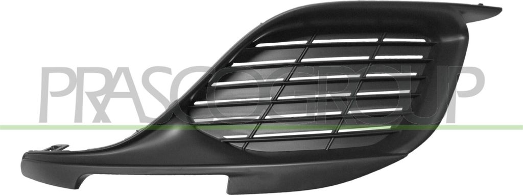 PRASCO Lüftungsgitter Grill Stoßfänger passend für PEUGEOT 308 SW II Schwarz
