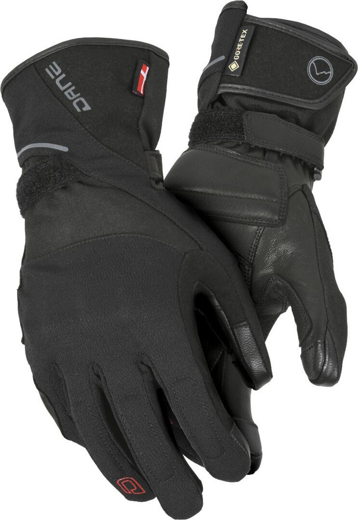 DANE Alva wasserdichte Damen Motorrad Handschuhe, schwarz, L