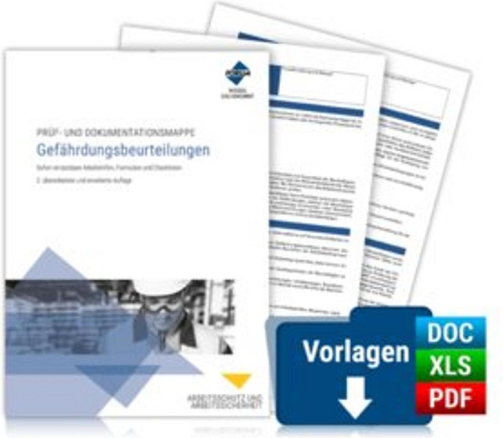 Prüf- und Dokumentationsmappe: Gefährdungsbeurteilungen