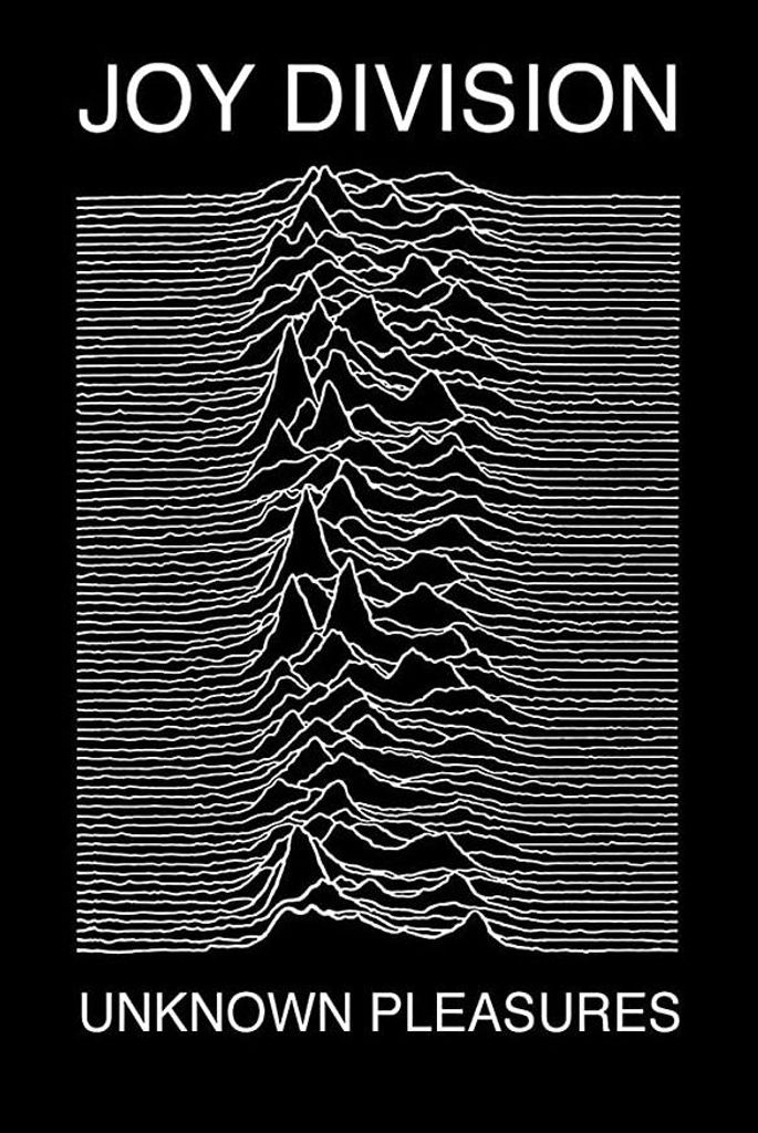 Joy Division - Unknown Pleasures - 61x91,5cm - Affiche Image du produit 