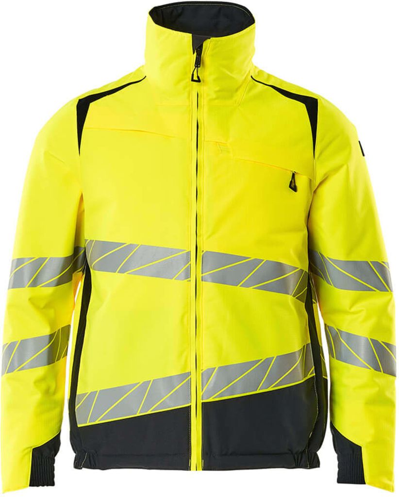 Mascot Herren-Winterjacke 19435-231 4XL hi-vis gelb/schwarzblau