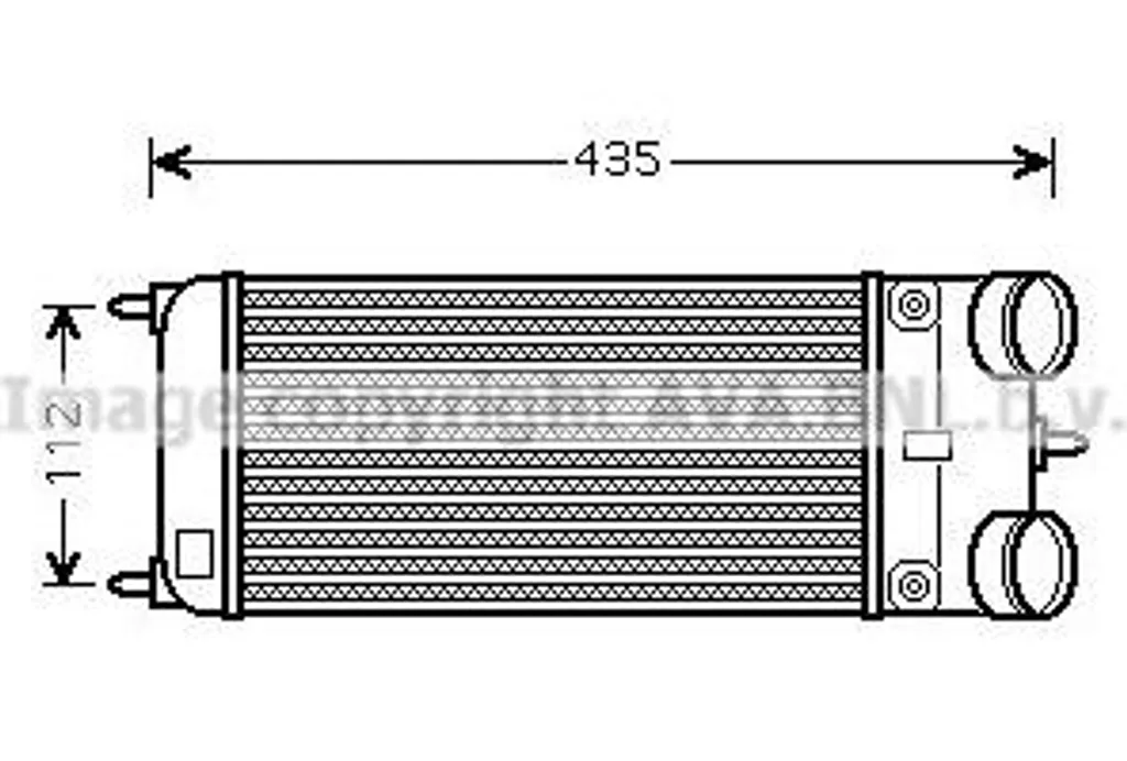 Intercooler pour Réparation Turbo 9803145480 compatible DS3 et 207
