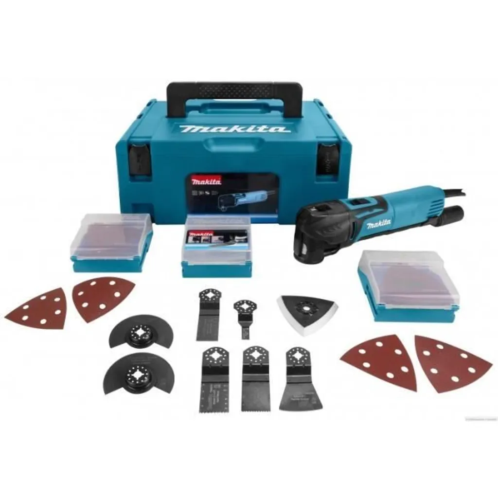 Découpeur Ponceur Makita TM3010CX3J : Finissez vos Travaux sans Effort 320W