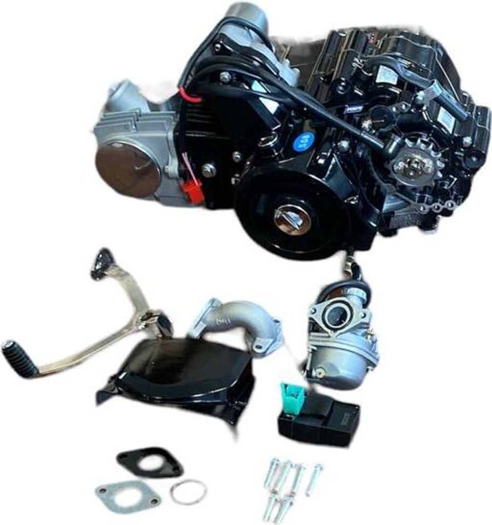 Motor SET 125ccm vollautomatik Rückwärtsgang 1+1 E Starter Produktbild 