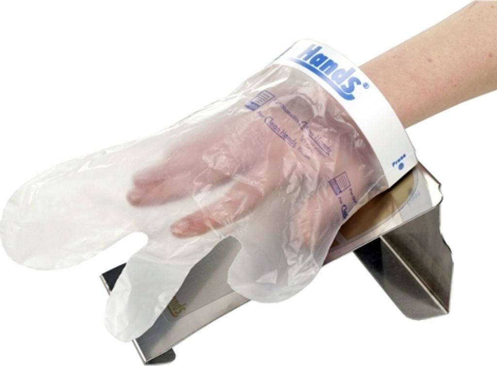 Clean Hands Base Kit acier inoxydable 11,5 cm x 12,7 cm x Image du produit 