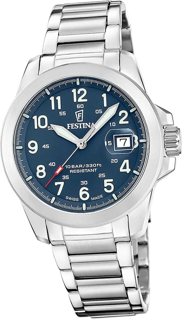 Montre Homme Élégante Festina Swiss Made pour bureau et sorties chic