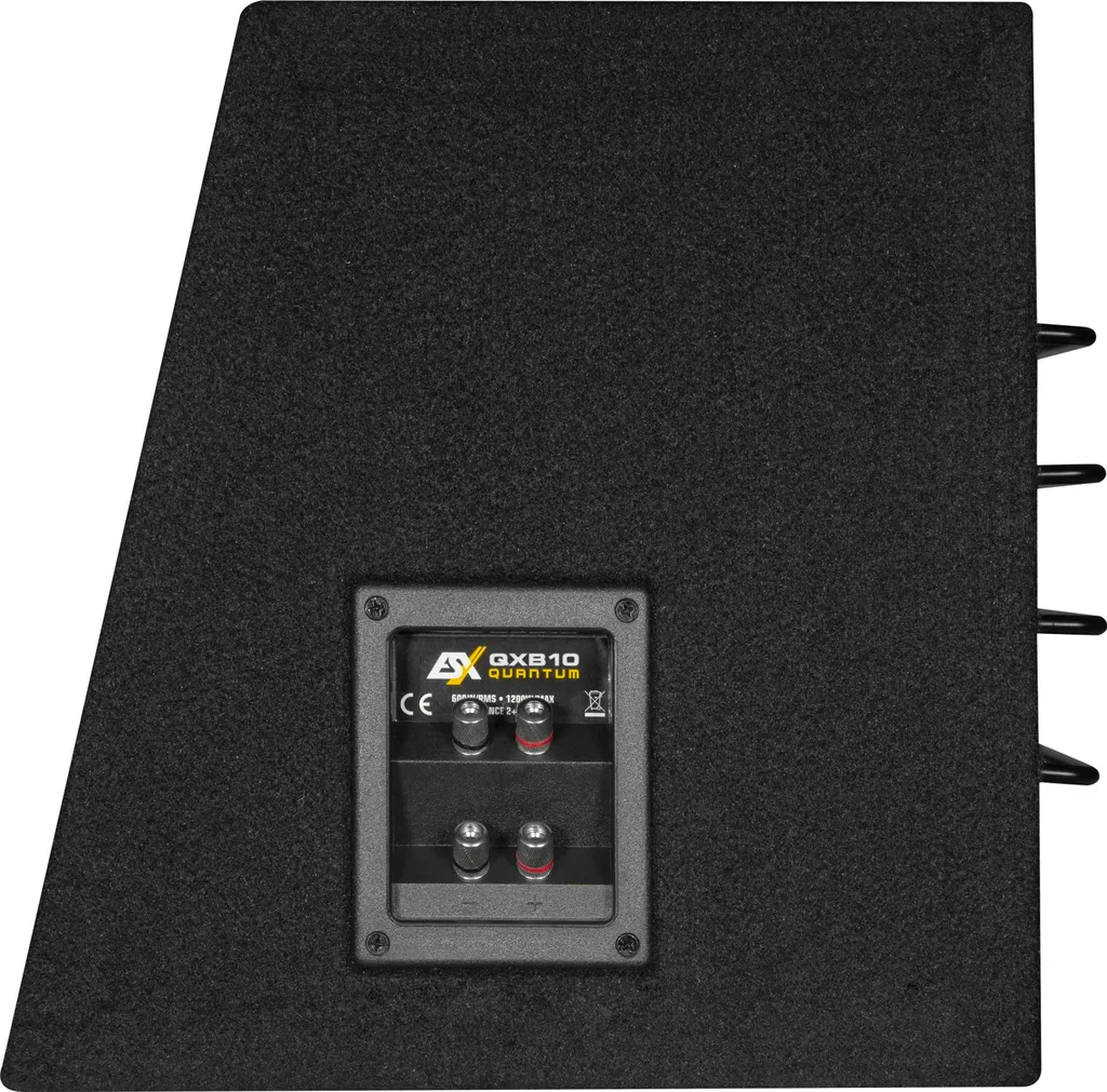 Subwoofer de Voiture Bass-Reflex 25cm ESX QXB10 Quantum 800W Peak