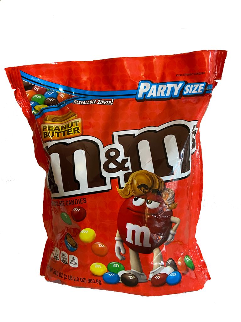 M&M's Peanut Butter 34.0 OZ = 963,9 g Party Size