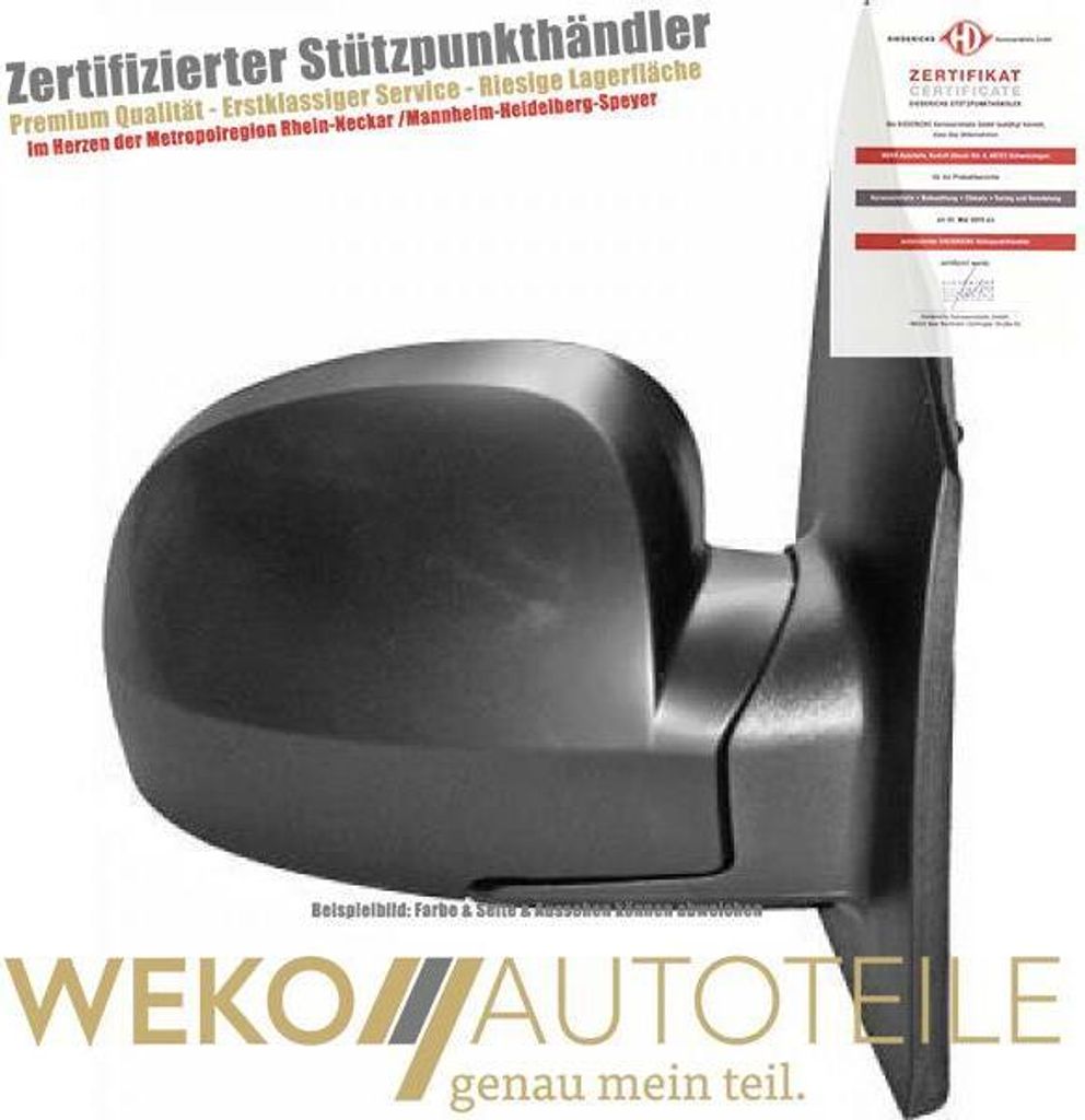 Diederichs Aussenspiegel re. Getz, 02->> el. beheizbar.