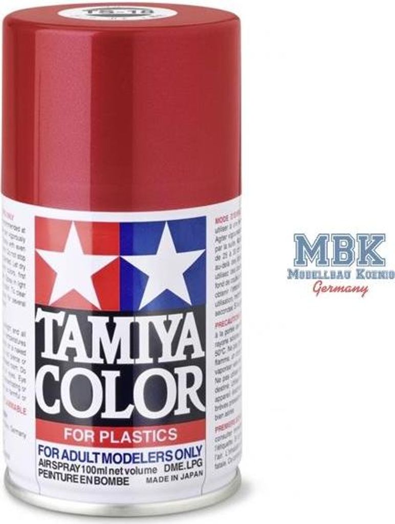 TS-18 Rouge métallique brillant 100ml 300085018 Image du produit 
