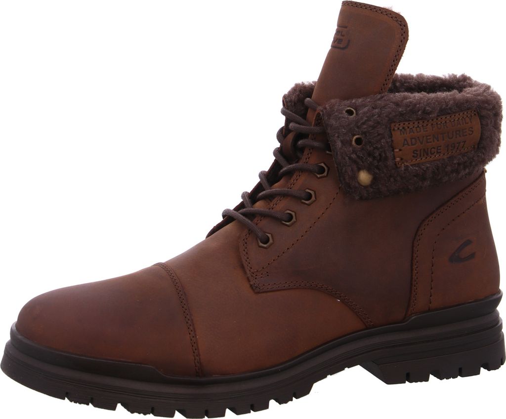 Camel Active Boot Herren Cora Boots braun Basics Leder EU43