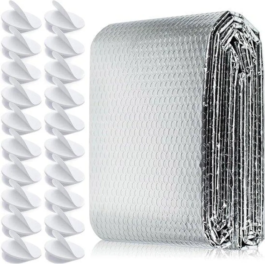Isolant thermique pour radiateur - Réflecteur de chaleur en aluminium