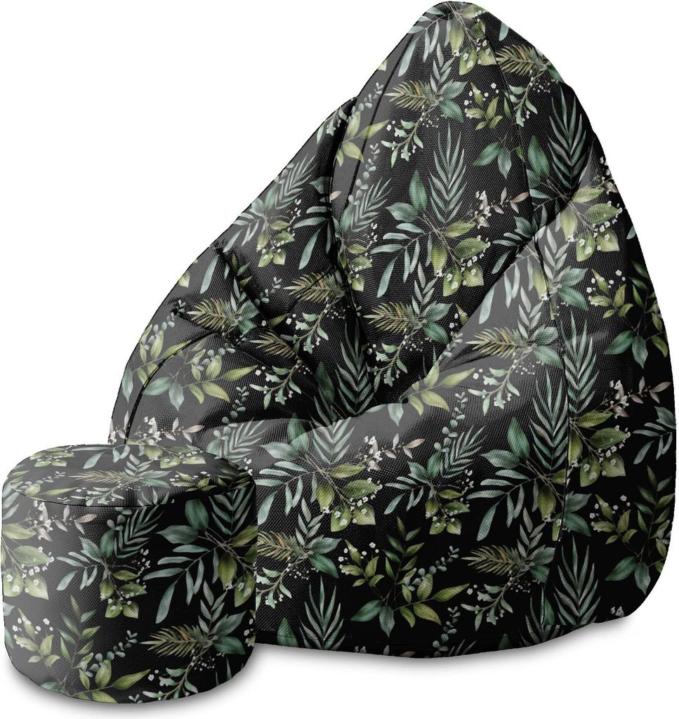 Dreamroots Bean Bag 80x80x120cm Sitzsack mit Lehne und Produktbild 