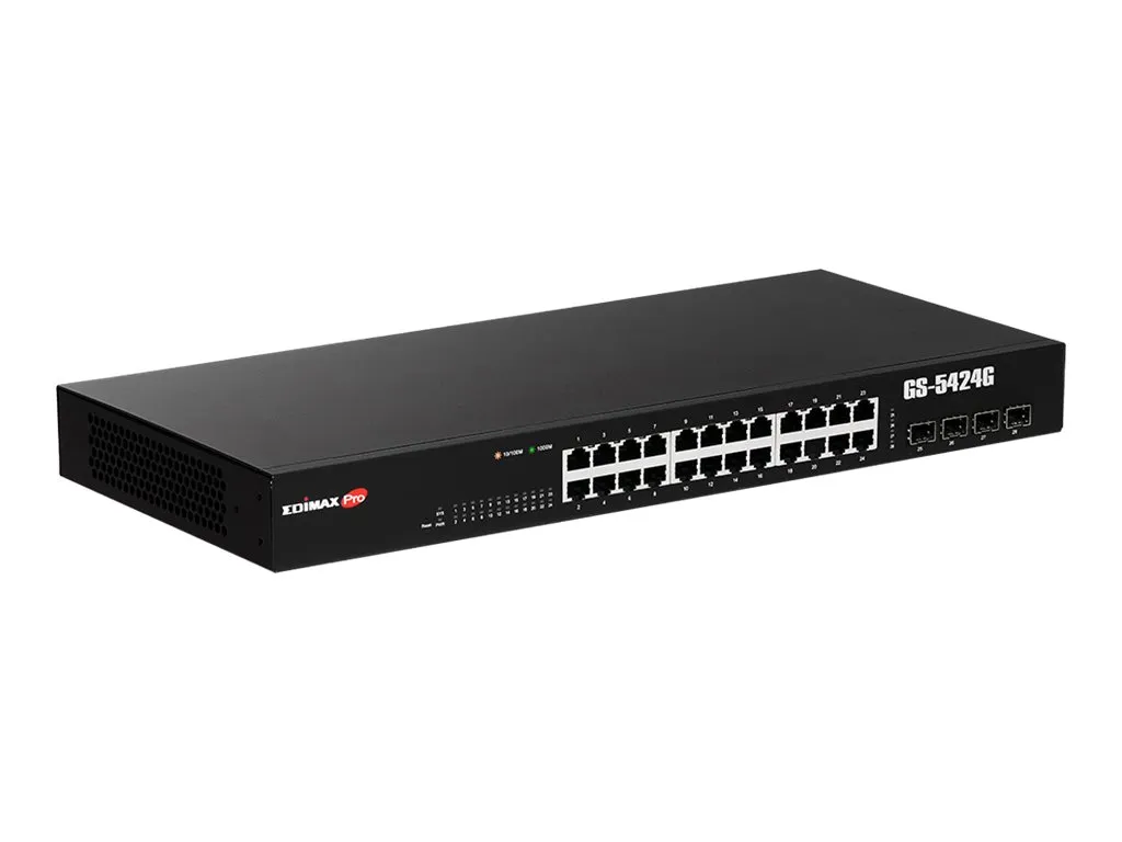 Switch RJ45 Edimax GS-5424G idéal pour interconnecter vos bureaux de PME - 3