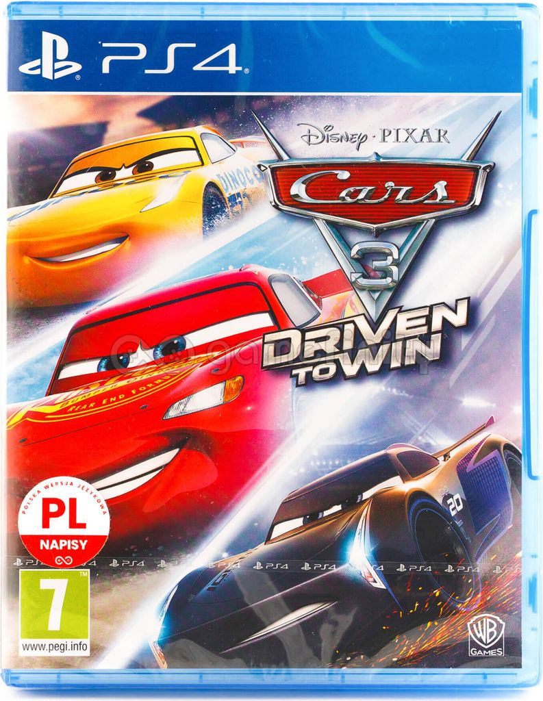 Cars 3: Driven to Win PL (PS4) Zdjęcie produktu 