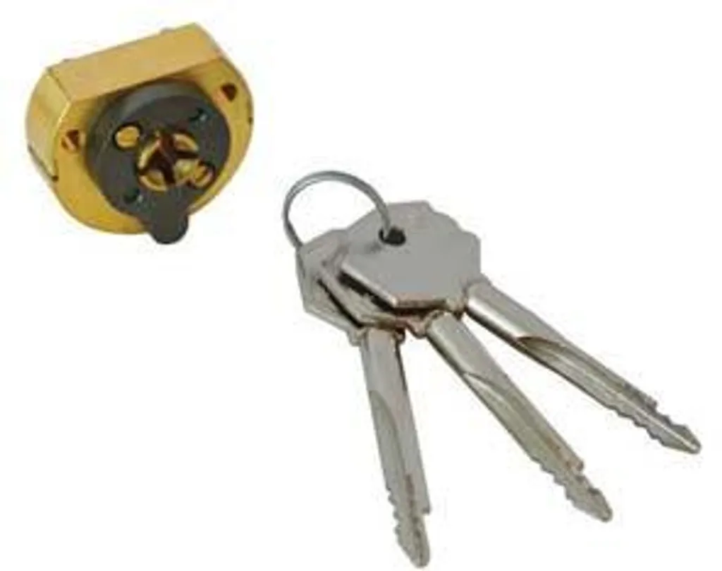 Sécuriser votre porte avec le cylindre à croix 70P (700175) et 3 clés