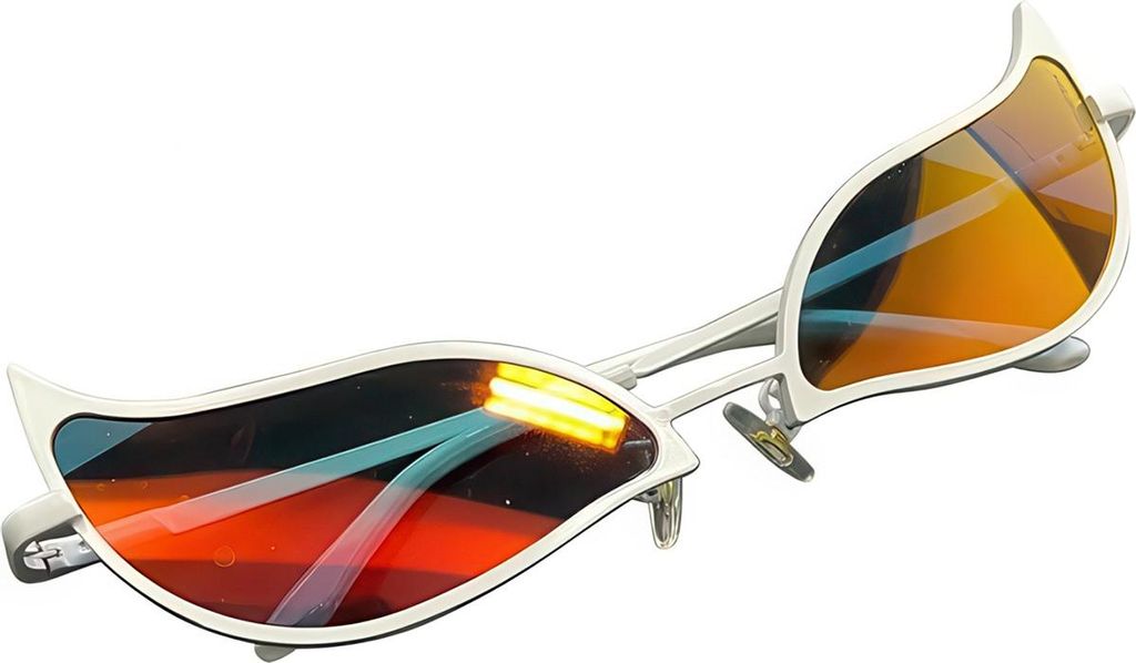 Doflamingo Anime Sonnenbrille - Perfekte Partybrille für Produktbild 