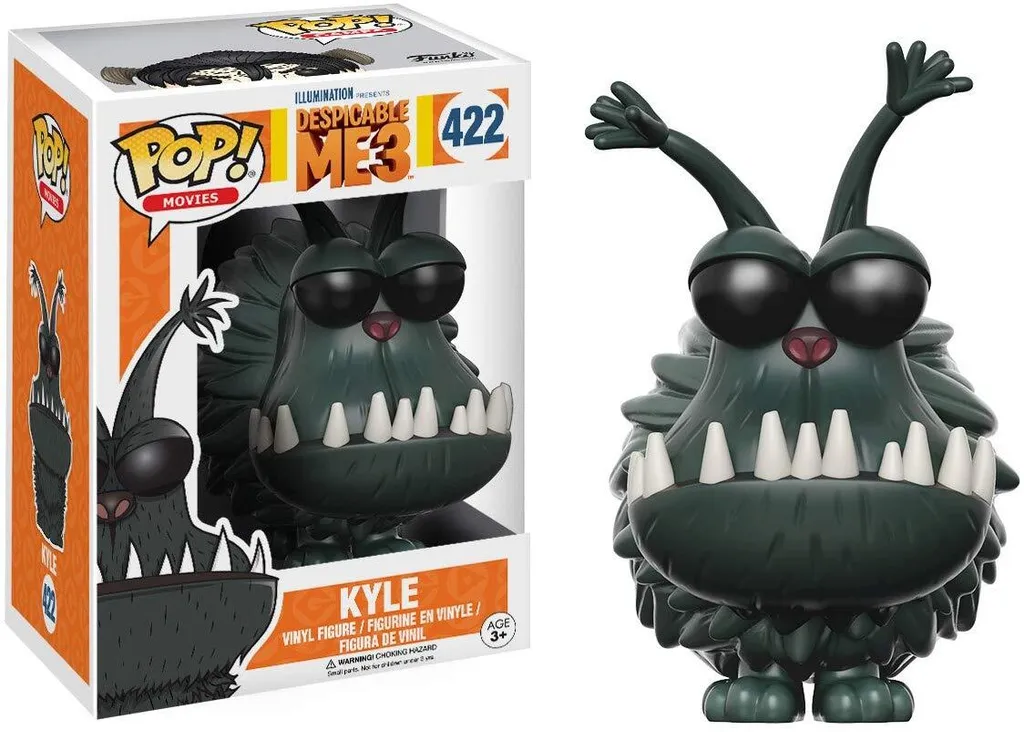 Décoration Bureau Figurine Kyle Funko POP Moi Moche et Méchant 3 pour Fan