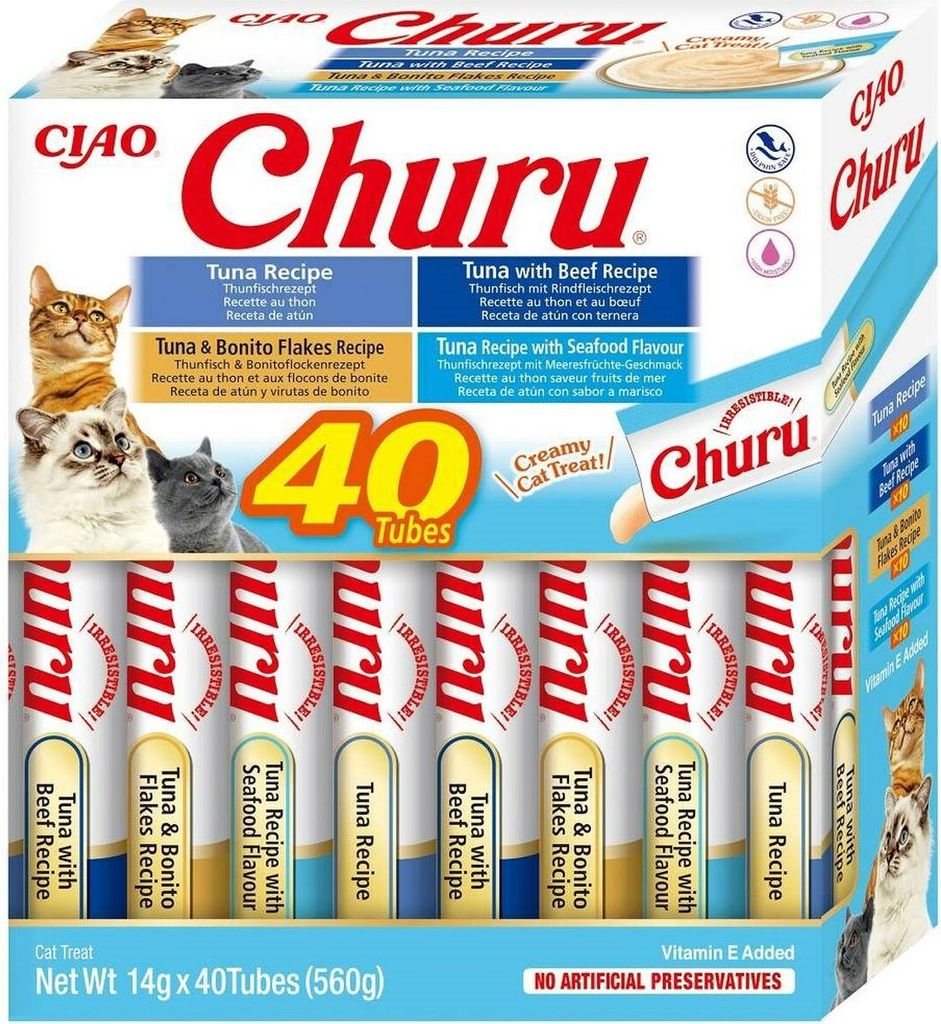 Inaba Cat Churu Sorten Thunfisch 40X14G Produktbild 