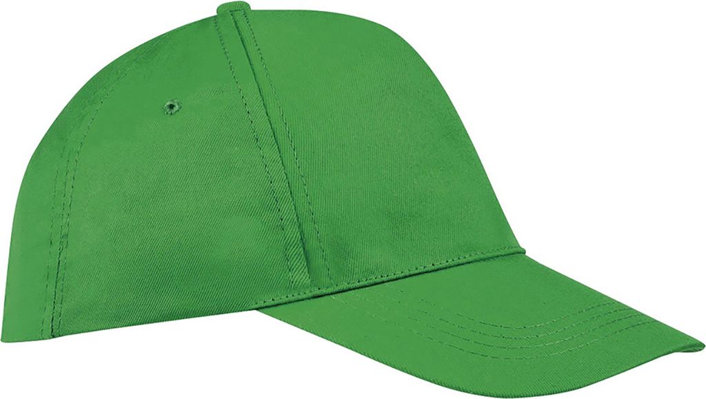 SOLS Uni Buzz Baseballkappe PC370 (Einheitsgröße) (Kellygrün)