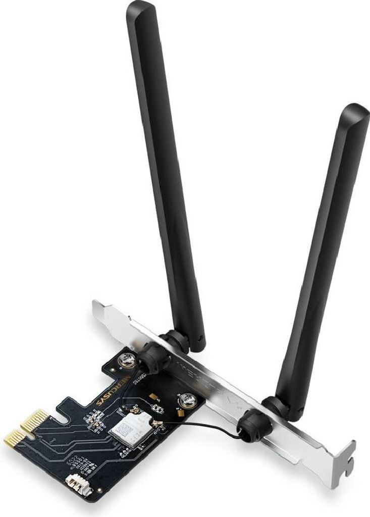 Mercusys MA86XE Adaptador PCIe AXE5400 Wi-Fi 6E Bluetooth 5.2 WPA3