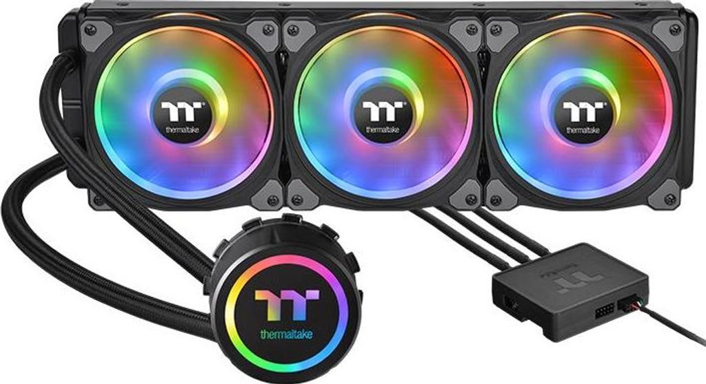 Thermaltake Floe DX RGB 360 TT Premium Edition Processor All-in-one liquid cooler 14 cm Black 1 pc(s)