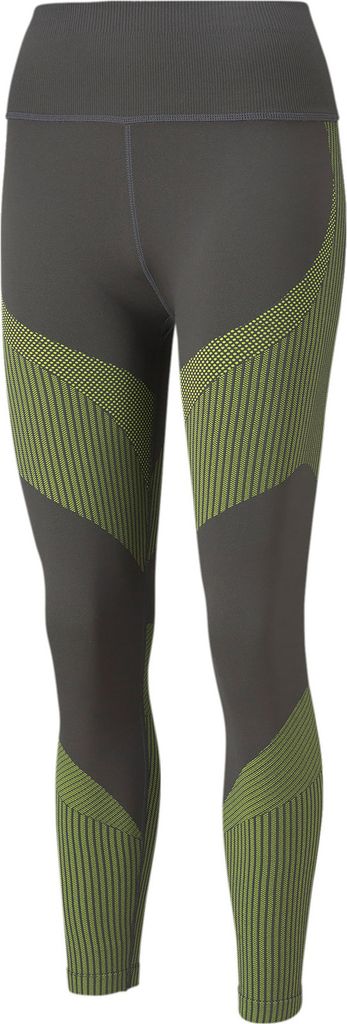PUMA Train Seamless 7/8 Leggings Damen asphalt/yellow glow S