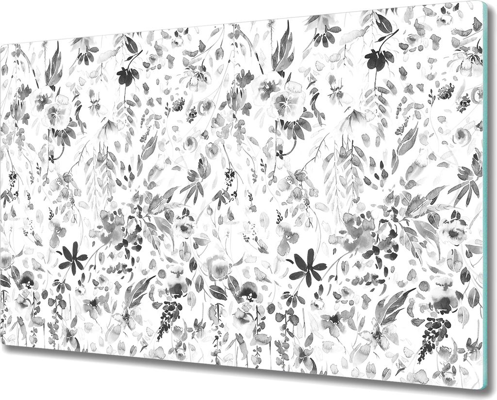 Glas Schneidebrett Herdabdeckplatten Schneideplatten - 80x52 cm - Helle Ziegel