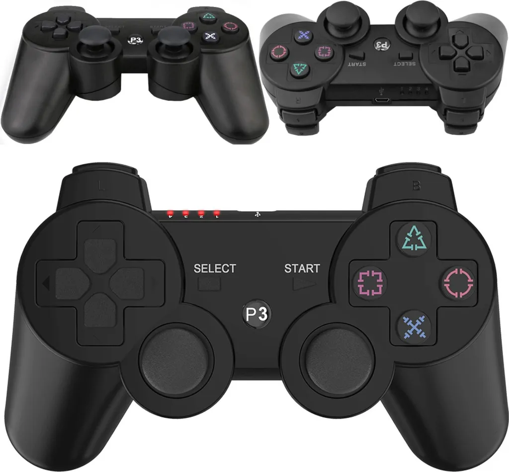 Controller Retoo per PS3 e PC: Joystick Analogico Wireless Dual Shock - 17